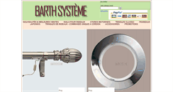 Desktop Screenshot of barthsysteme.fr